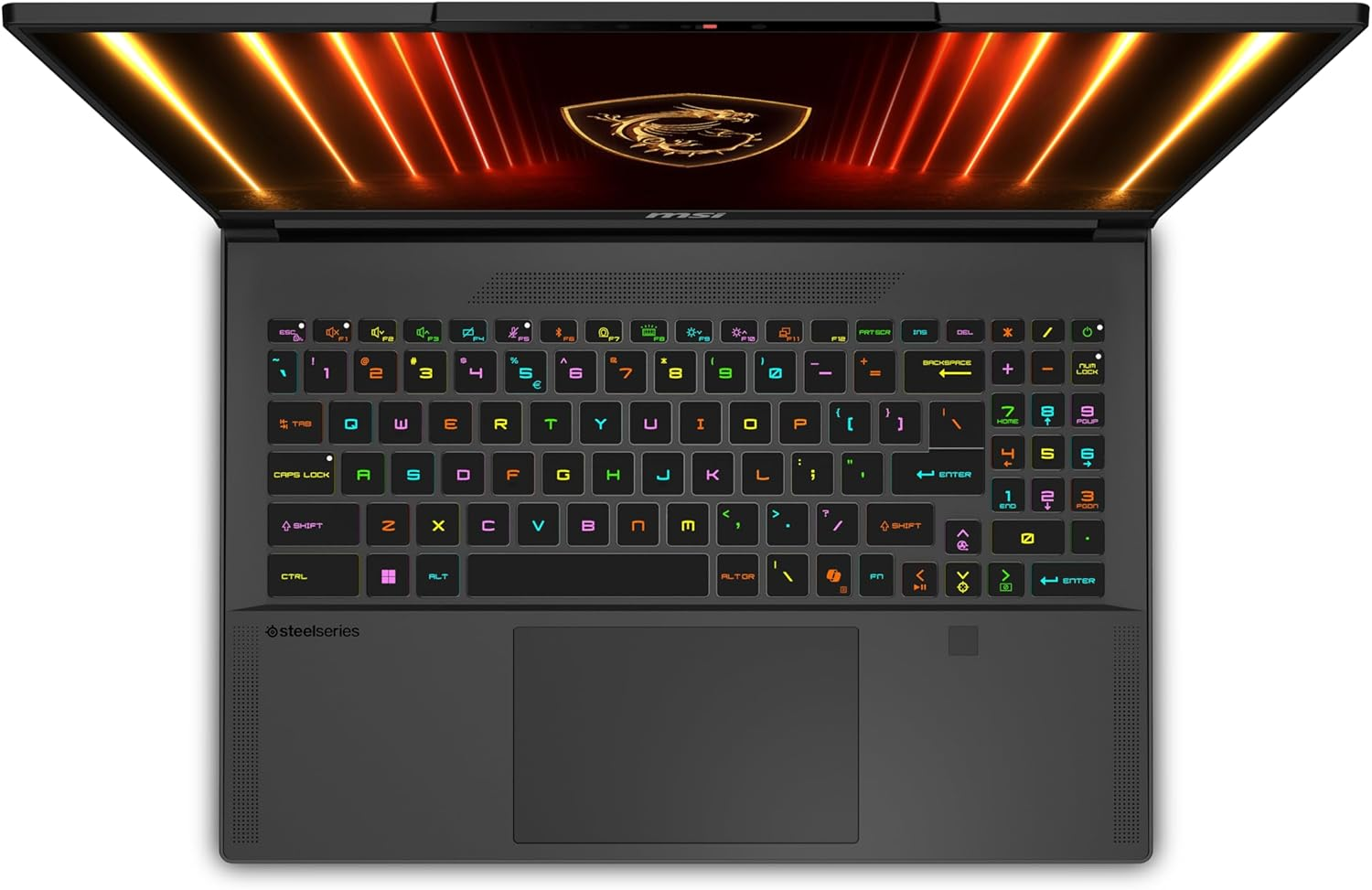 MSI Stealth A16 AI+ A3XWHG-048AU, 16" QHD+ OLED 240Hz Gaming Laptop, AMD Ryzen AI 9 HX 370, 32GB LPDDR5X, 2TB SSD, NVIDIA Geforce RTX 5070 Ti, Windows 11 Pro, Core Black image number 4