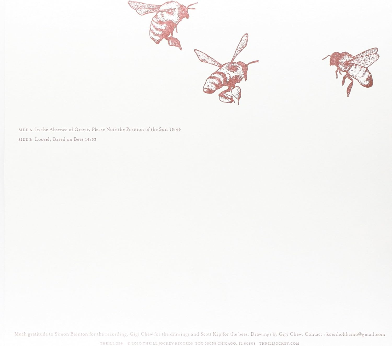 Gravity/Bees (LP) image number 1