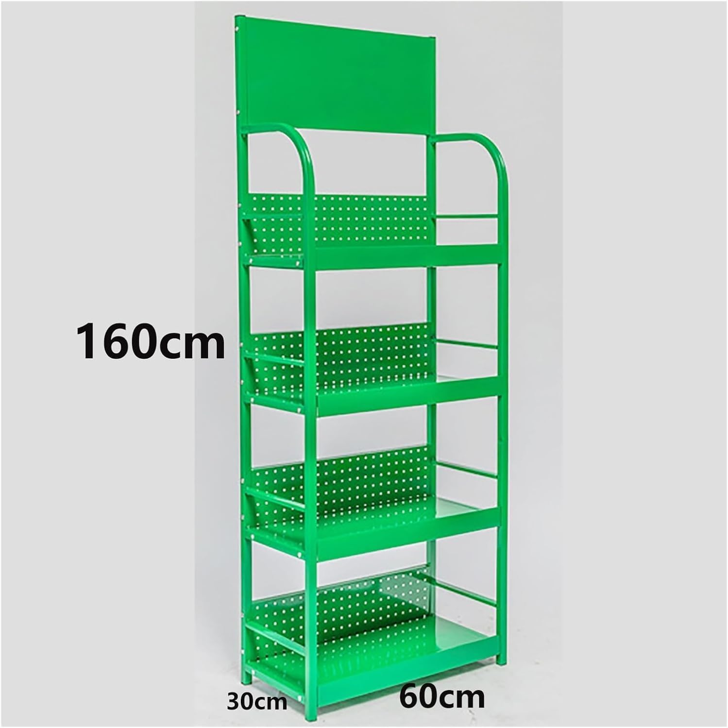 Snack Storage Rack Storage Baskets， Sweets Chips Show Shelf(Green) image number 4