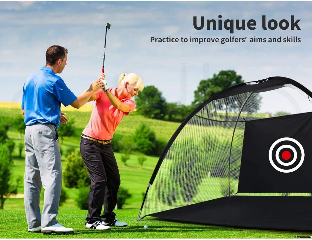 Centra Golf Putting Mat Net Practice Training Indoor Outdoor Portable Netting image number 6