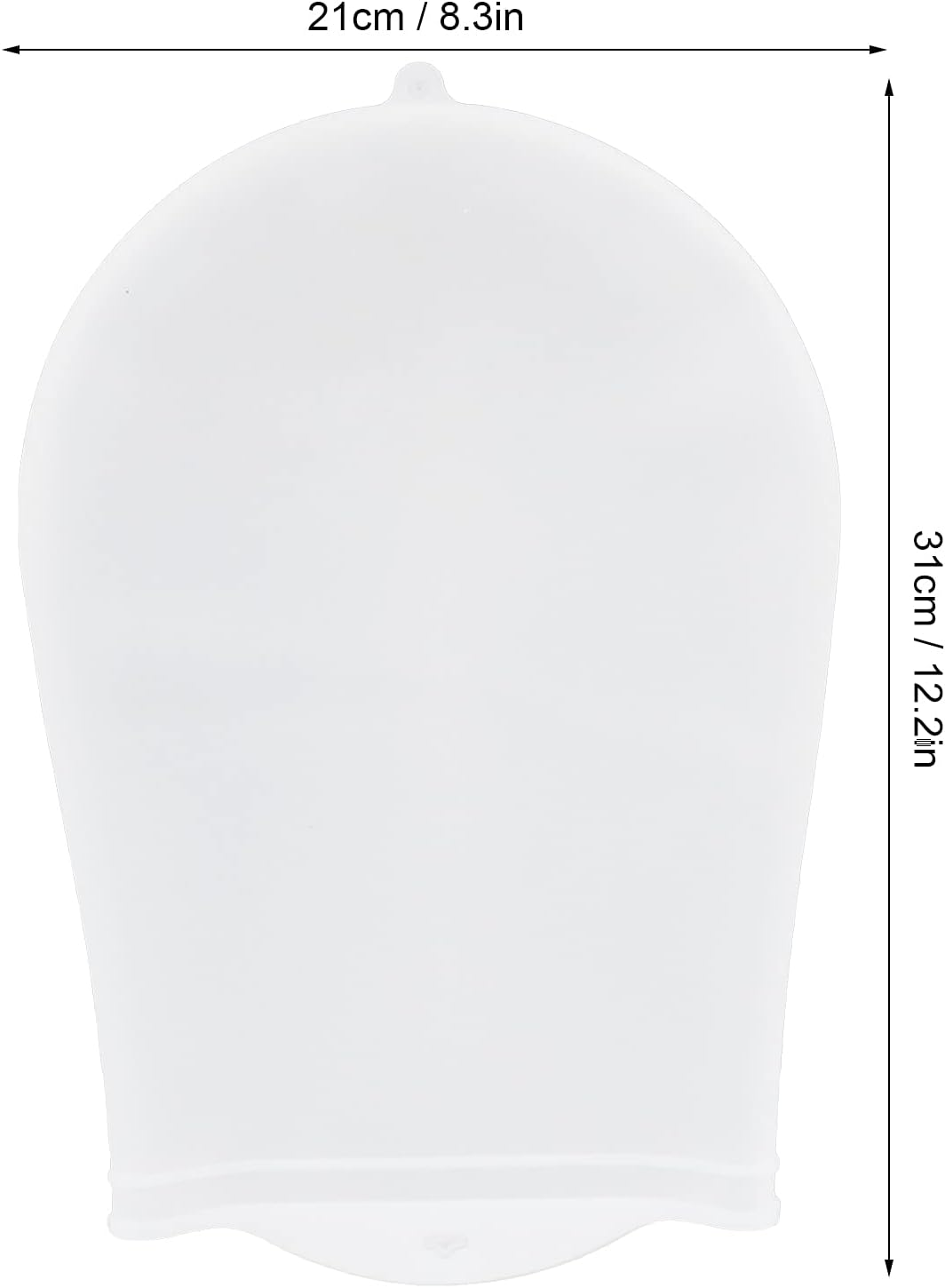 Ejoyous Versatile Dough Kneading Bag, Thicken Silicone Dough Flour Mixer Bag Kitchen Accessory for Pastry Bread Making Baking (S 100X40X0.3Cm / 39.4X15.7X0.1In) image number 2