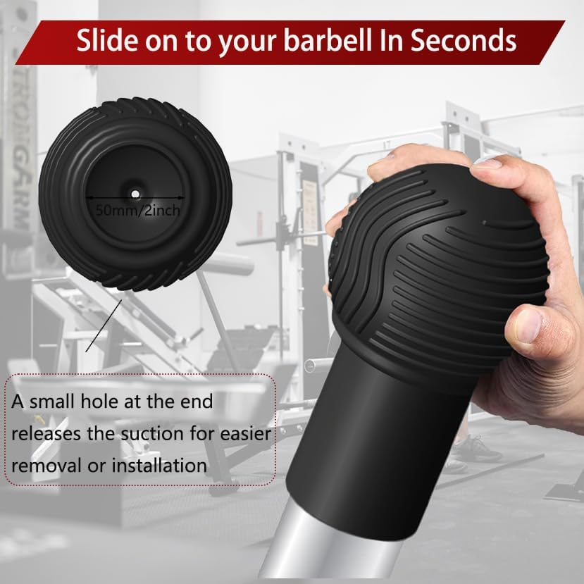 Heavy Duty Landmine Attachment for Barbell Landmine Exercise 360 Swivel Easy for Deadlifts, Squats and Arm Rows/Presses Fits 2'' Olympic Bars image number 1