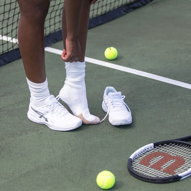 Thorlos Unisex-Adult Tx Max Cushion Crew Tennis Socks image number 2