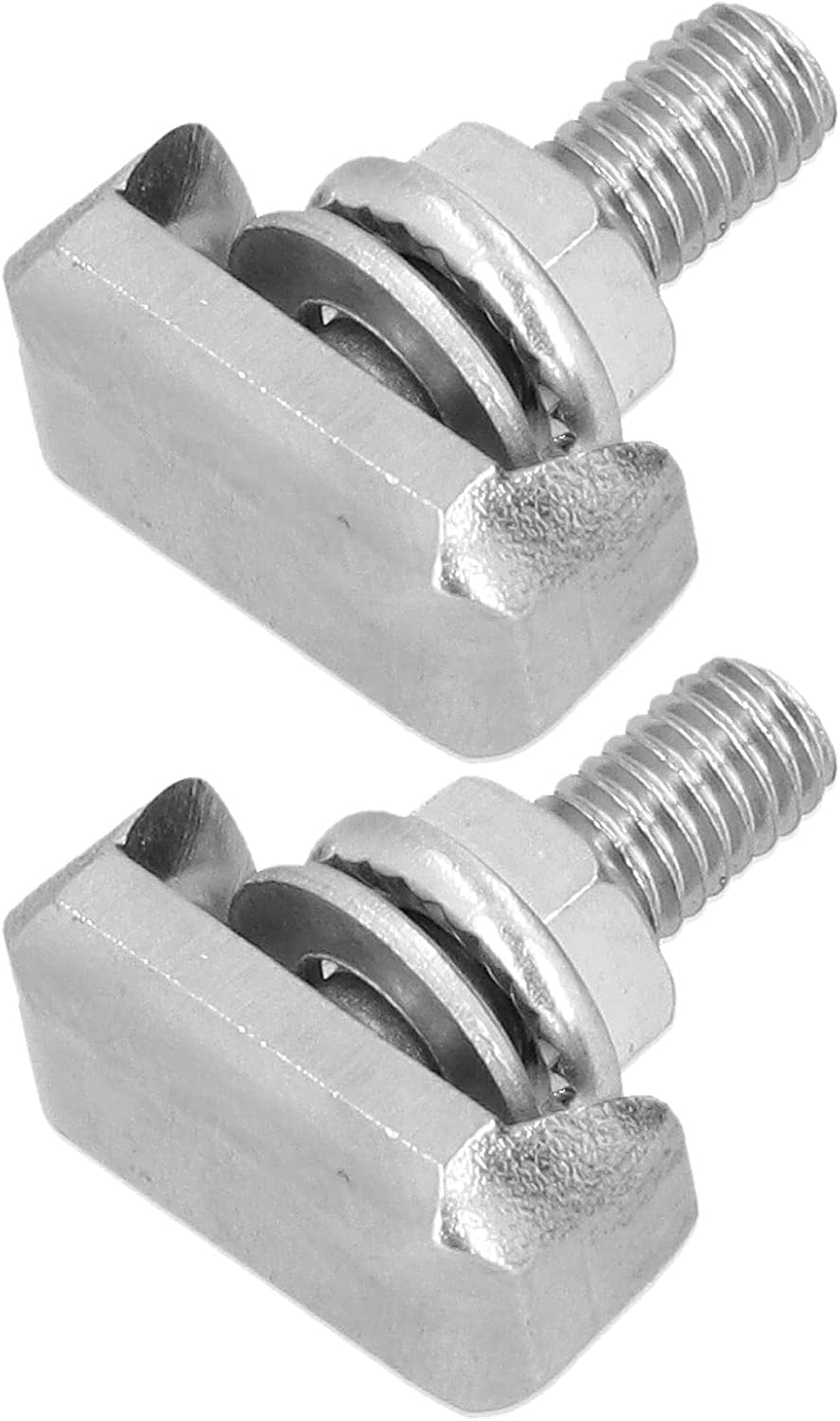 Durable Stainless Steel Battery Terminal Replacement for 2007-2014 Vehicles, 2-Pack Automotive Terminal T19116852 image number 1