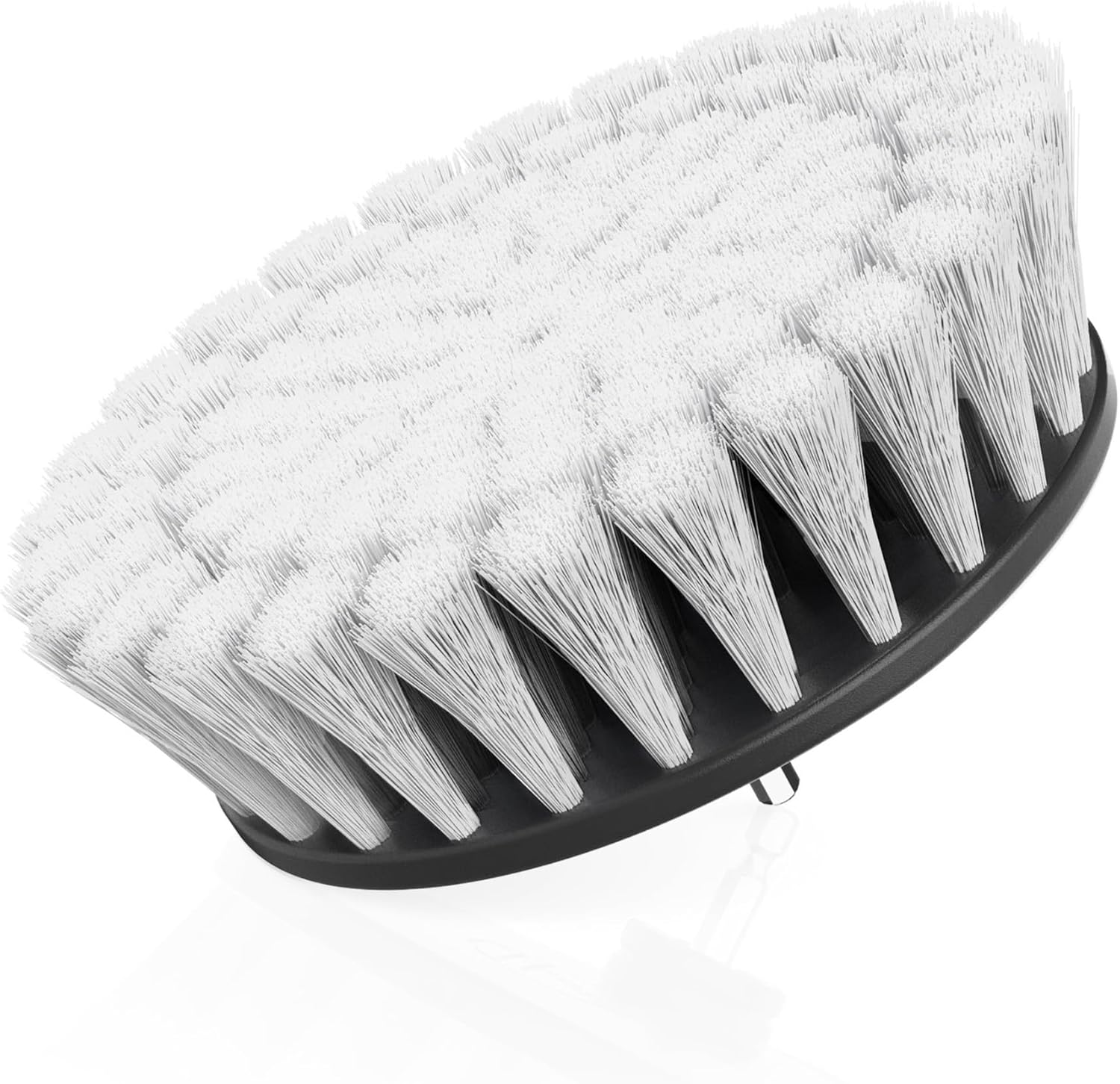 Hoover Soft Bristle Cleaning Brush, 6" Soft Bristle Brush, for Use on Delicate Surfaces, Gentle Whole Home Cleaning, Scrubber Brush Drill Attachment for Cleaning image number 4