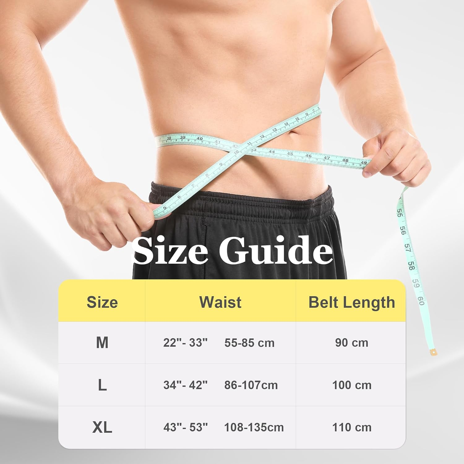 Umbilical Hernia Belt for Men and Women - Abdominal Support Binder with Compression Pad - Navel Ventral Epigastric Incisional and Belly Button Hernias Surgery Prevention Aid image number 4
