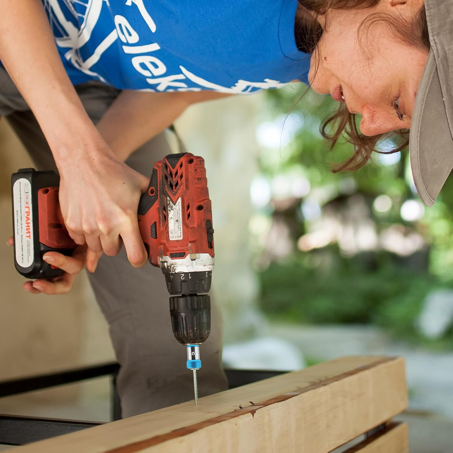 9Pcs Screwdriver Head Magnetic Rings, 3 Colors Premium Aluminum Magnetic Screw Ring Durable Screw Head Magnetic Ring for 1/4" Hex Screwdriver and Power Screwdriver Bits image number 5