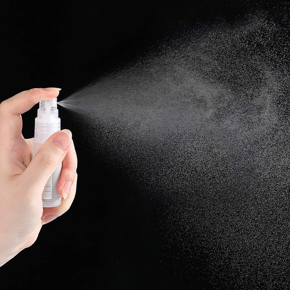 Refillable Cosmetics Ultra-Fine Mistpress Bottles Containers 2 Pcs 15ML image number 1