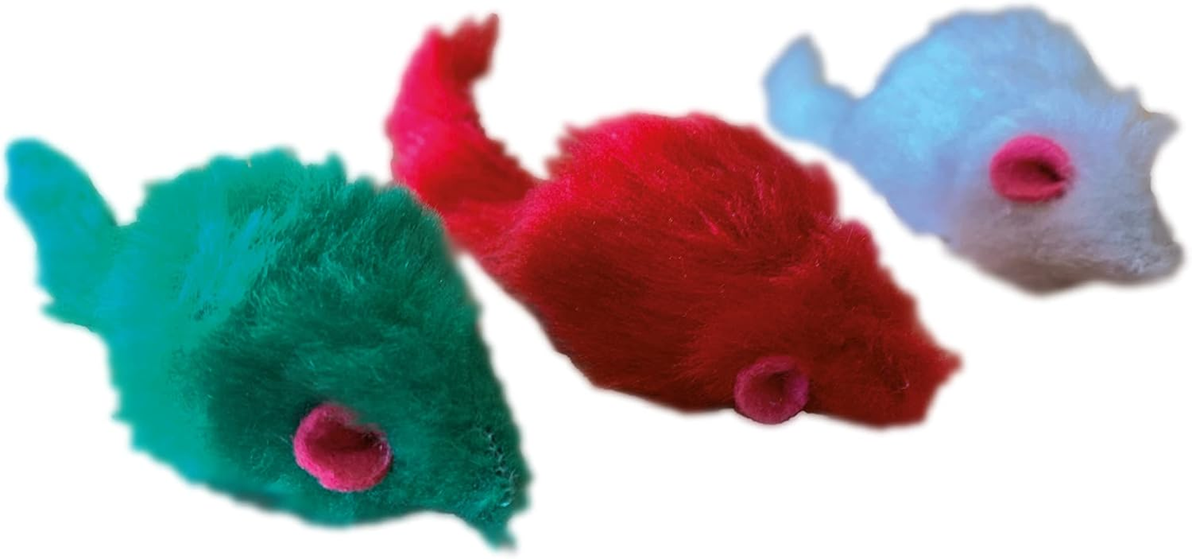 Croci Cat Game Xmas Mice Set 5 PCS