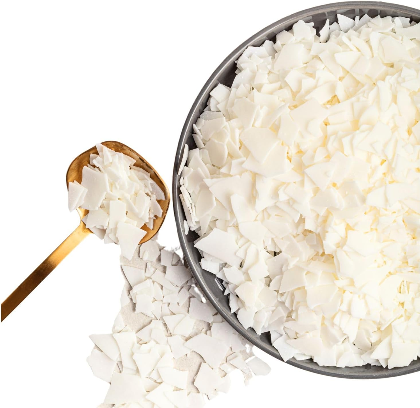 5Kg Pure Soy Wax Flakes, 100% Natural Soy Wax Bulk for Candle Making DIY, Soy Candle Wax, Bulk Soy Wax Natural Kosher Candle Making Supplies, Craft Supply image number 6