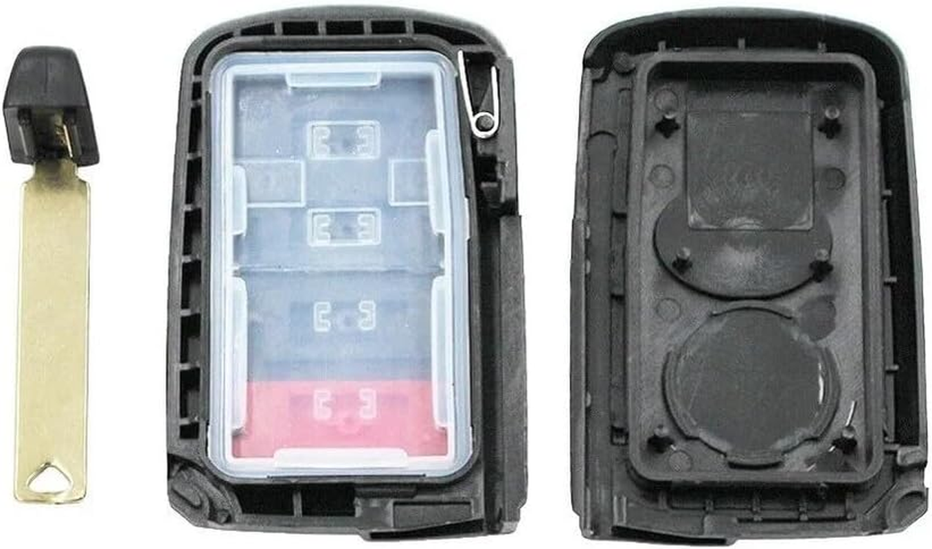 Compatible Smart Remote Key Shell Case Fob for Toyota Avalon Camry Corolla RAV4 HYQ14FBA (2 Pack) image number 1