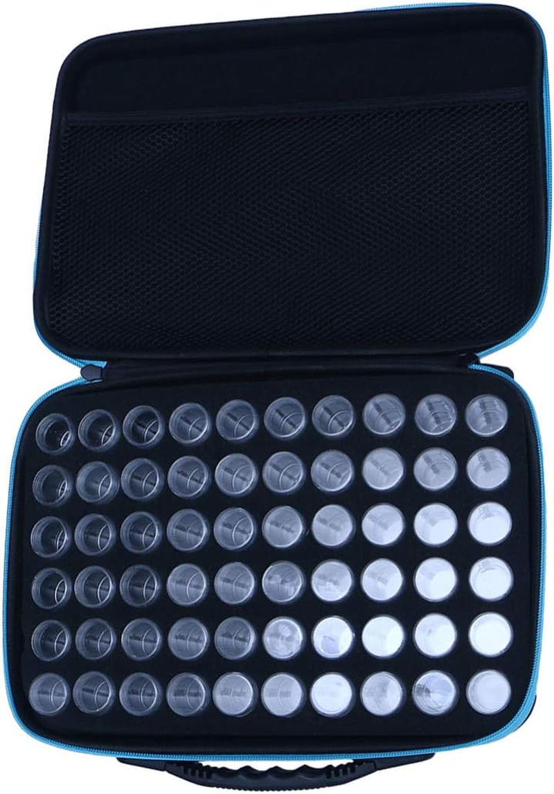 Baluue Travel Toiletries Bottles Case Slots Essential Oil Storage Box Small Compartments for Beads Earrings Jewelry image number 2