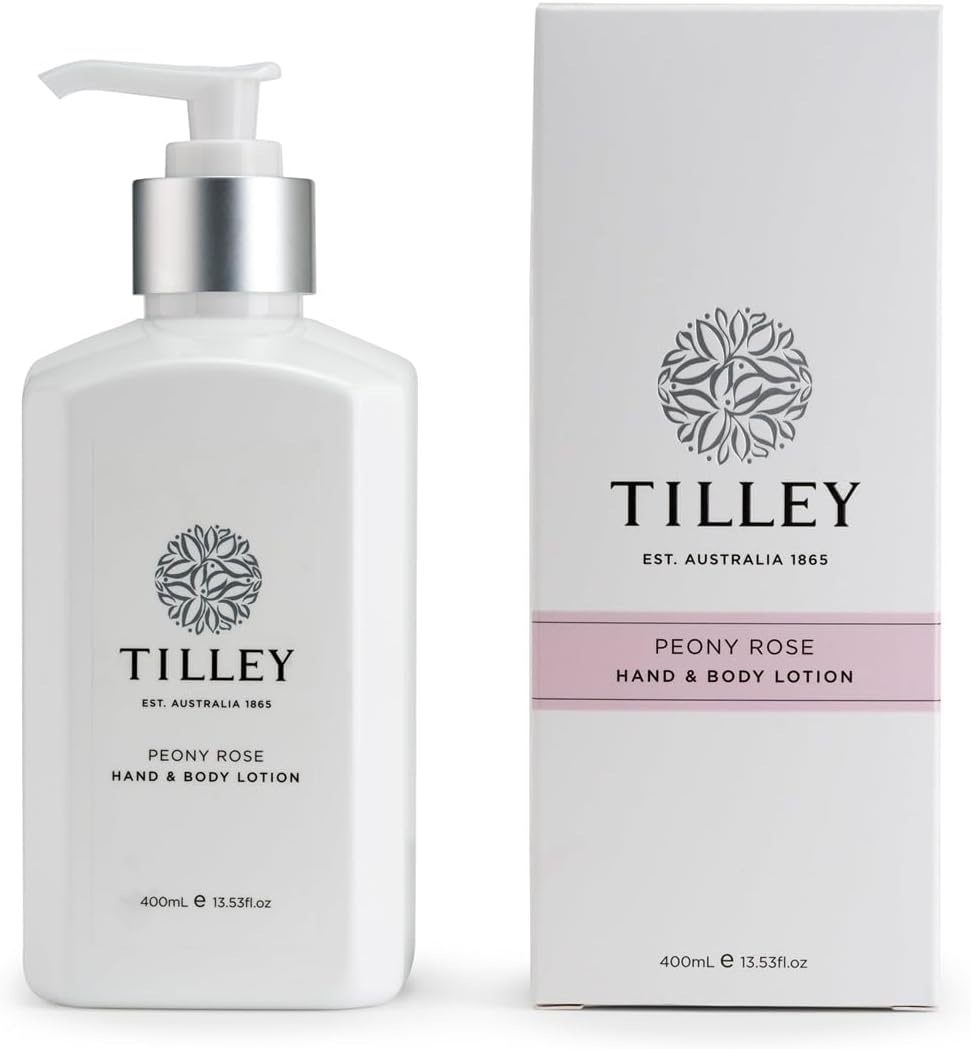 Tilley Classic White Peony Rose Hand and Body Lotion 400 Ml