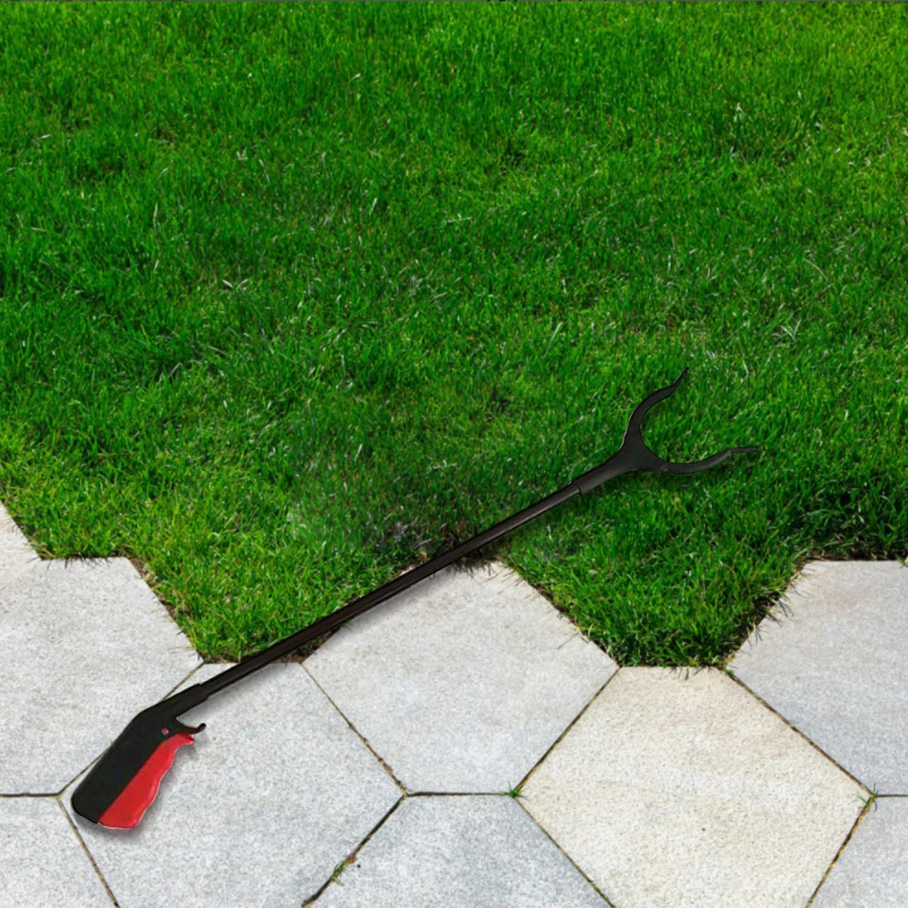 Baluue Reacher Grabber Tool,23.6" Grabber Reacher for Elderly, Lightweight Handy Trash Claw Reaching Assist Tool for Trash Pick Up, Nabber, Litter Picker image number 4