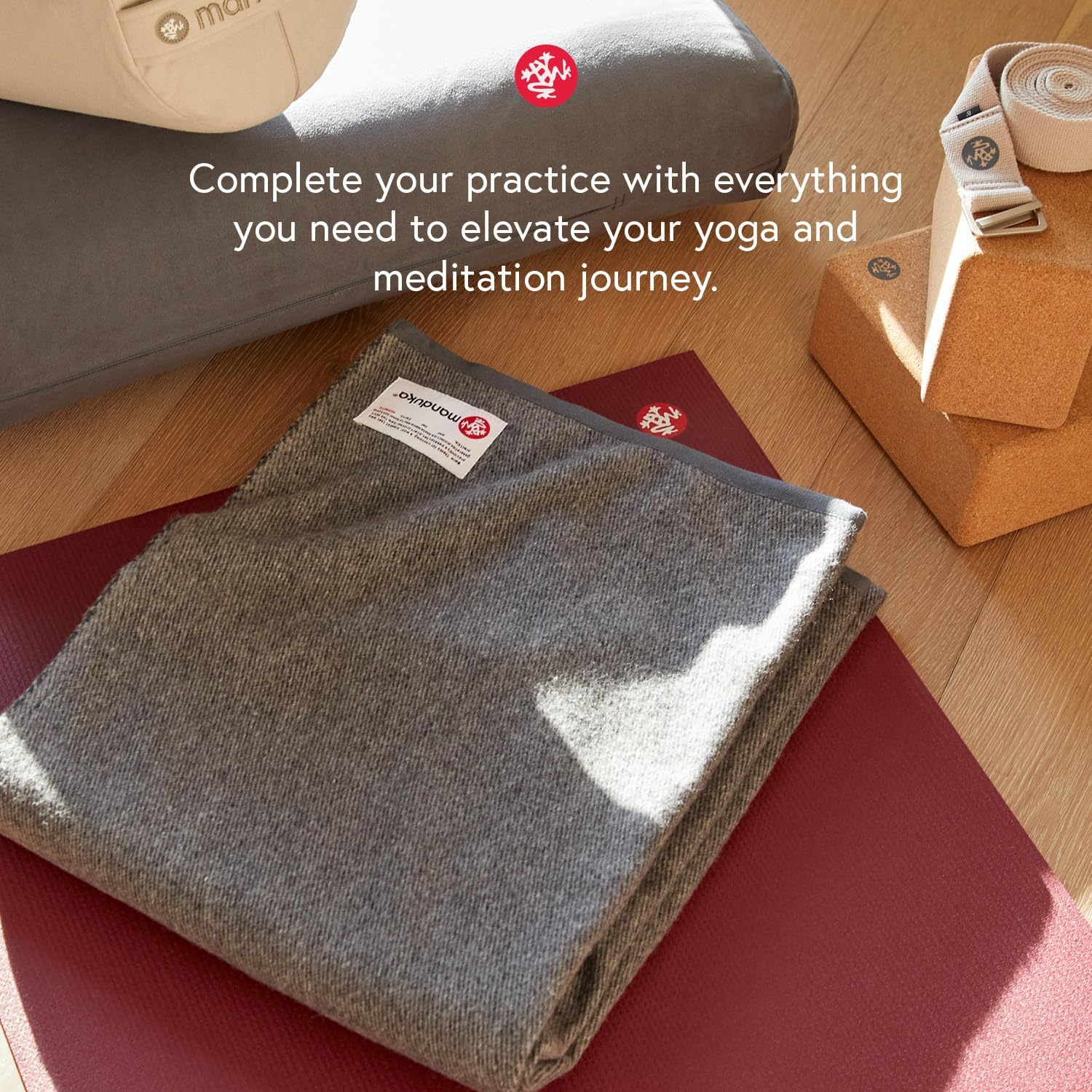 Manduka PRO Travel Yoga Mat &ndash; Foldable, Compact, Great for Travel 2Mm | PVC Foam | Non-Slip | Moisture Resistant | 71&rdquo; X 24&rdquo; image number 6