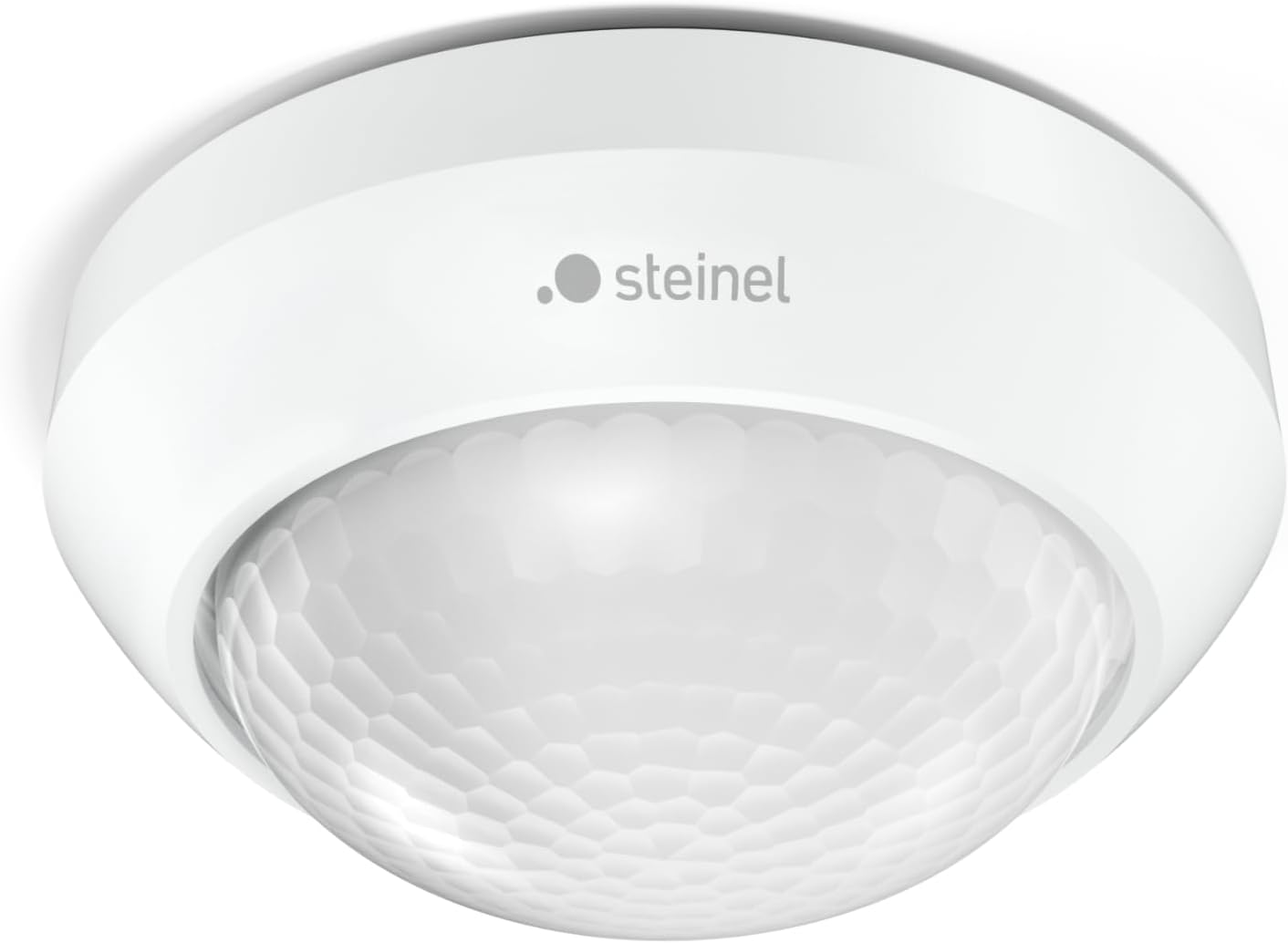 Steinel Motion Detector Is 360-3 White, 2000 W Capacity, 360&deg; PIR Sensor, 12 M Range, LED Suitable, Ceiling Mounting