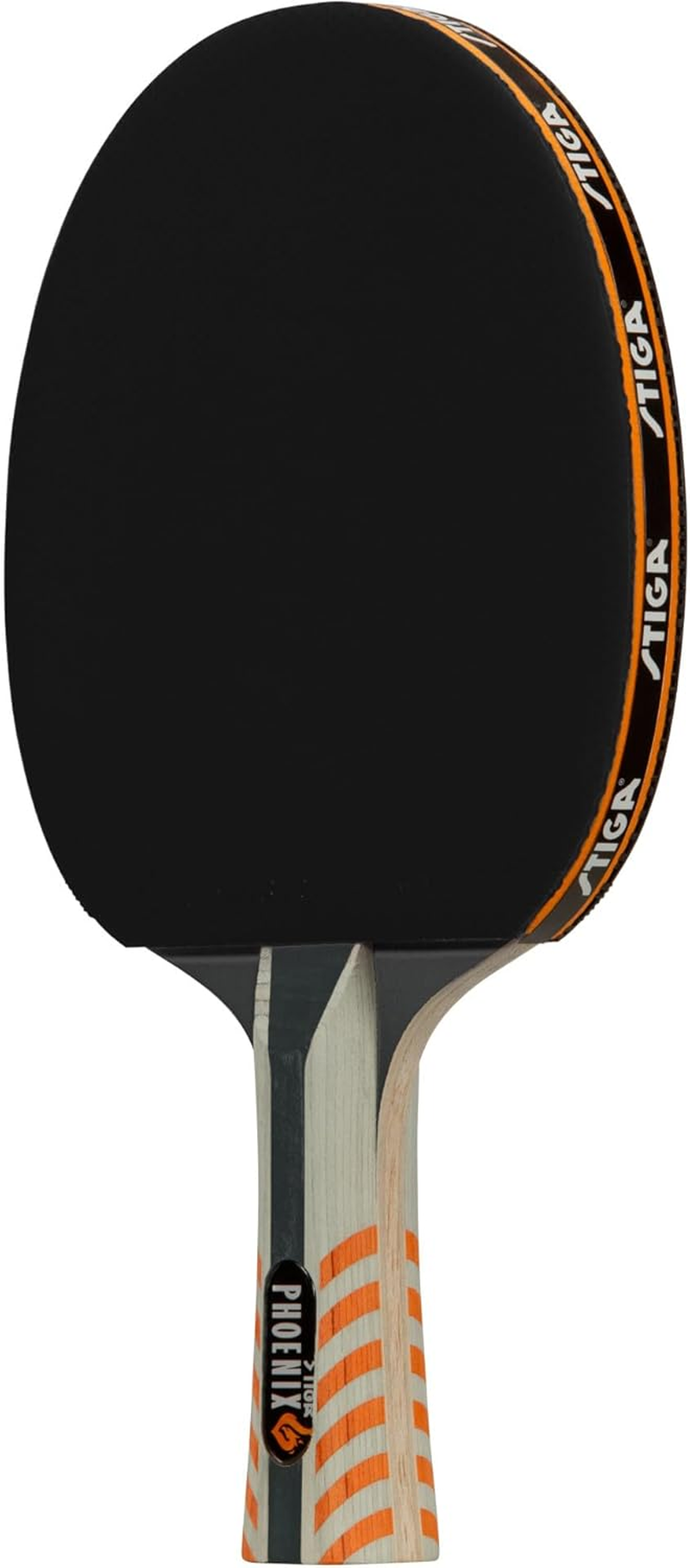 STIGA Phoenix Ping Pong Paddle - 5-Ply Ultra-Light Blade - 2Mm Tournament-Approved Sponge - Flared Handle for Enhanced Control - Competitive Table Tennis Racket for Family Fun image number 4