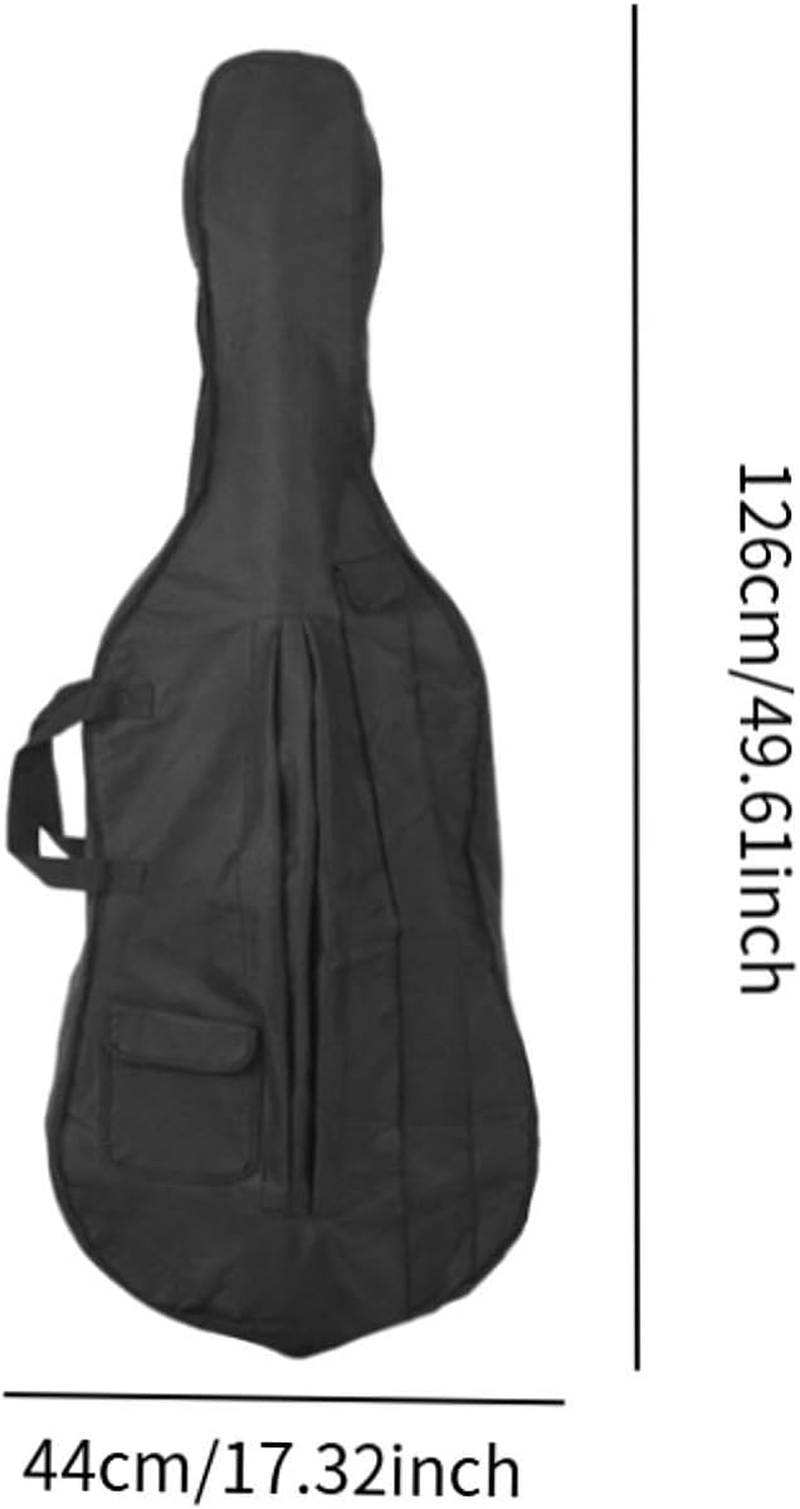 Luwecf Large Capacity Cello Cover with Multiple Storage Pockets, 4 to 4 image number 4