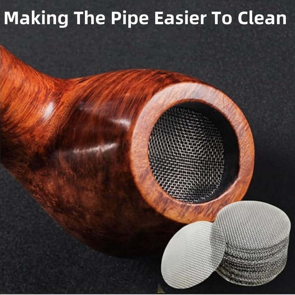 Jindizi 200Pcs 304 Stainless Steel Pipe Filters 15Mm, Mesh Screens Gauzes Filter Mesh Pipe Screens for Pipe Filter (Stainless Steel) image number 3