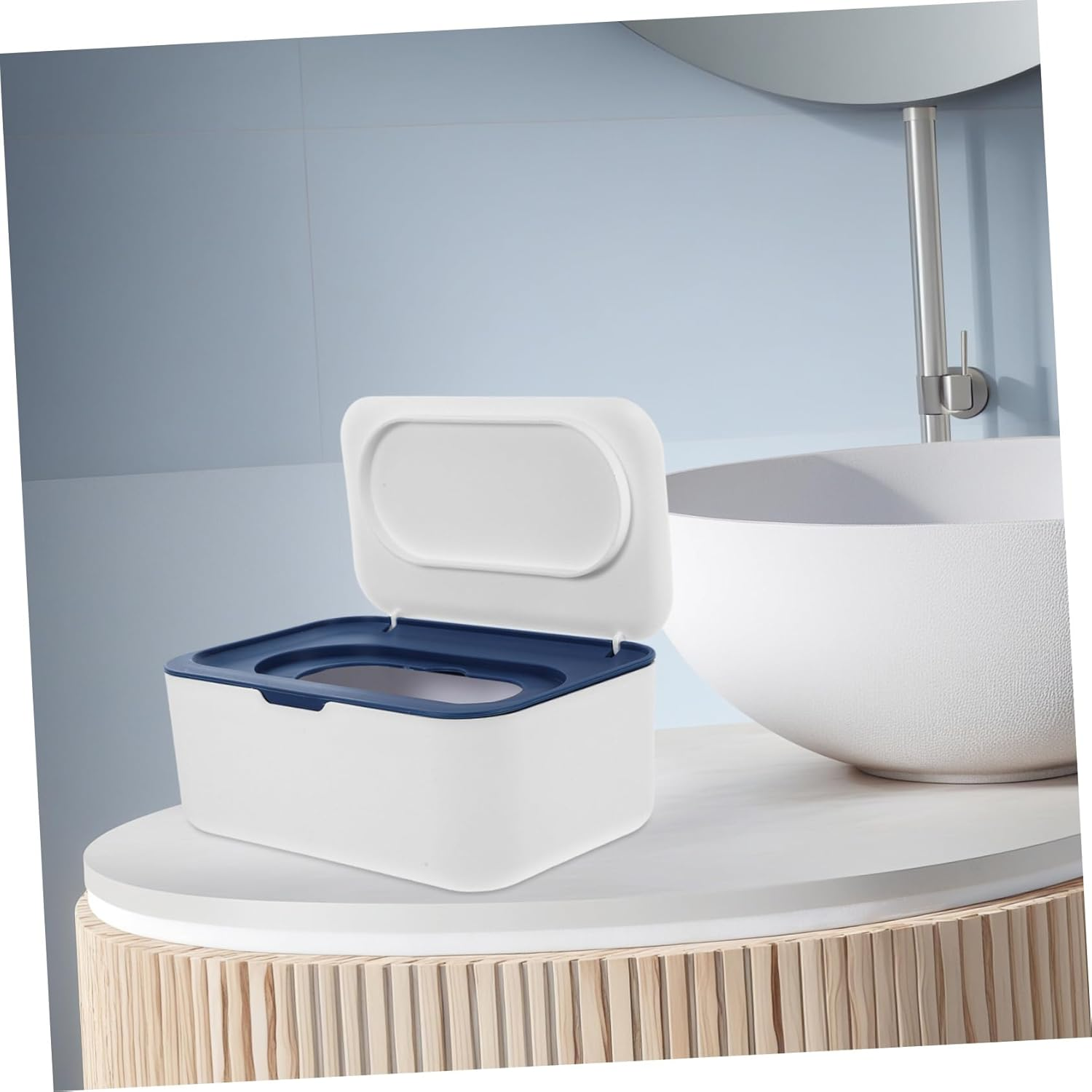 Refillable Wipes Box Elegant Tissue Holder for Home Travel Stylish Napkin Tissue Dispenser Easy for Wipes Daily Use image number 4