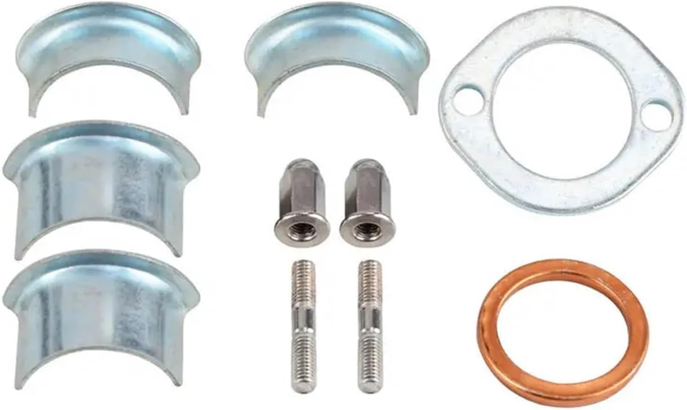 Motorcycle Exhaust Muffler Collets Collars Clamp Holder Screw for CG125 XL CB 125S Moto Exhaust Clamps Accessories image number 5