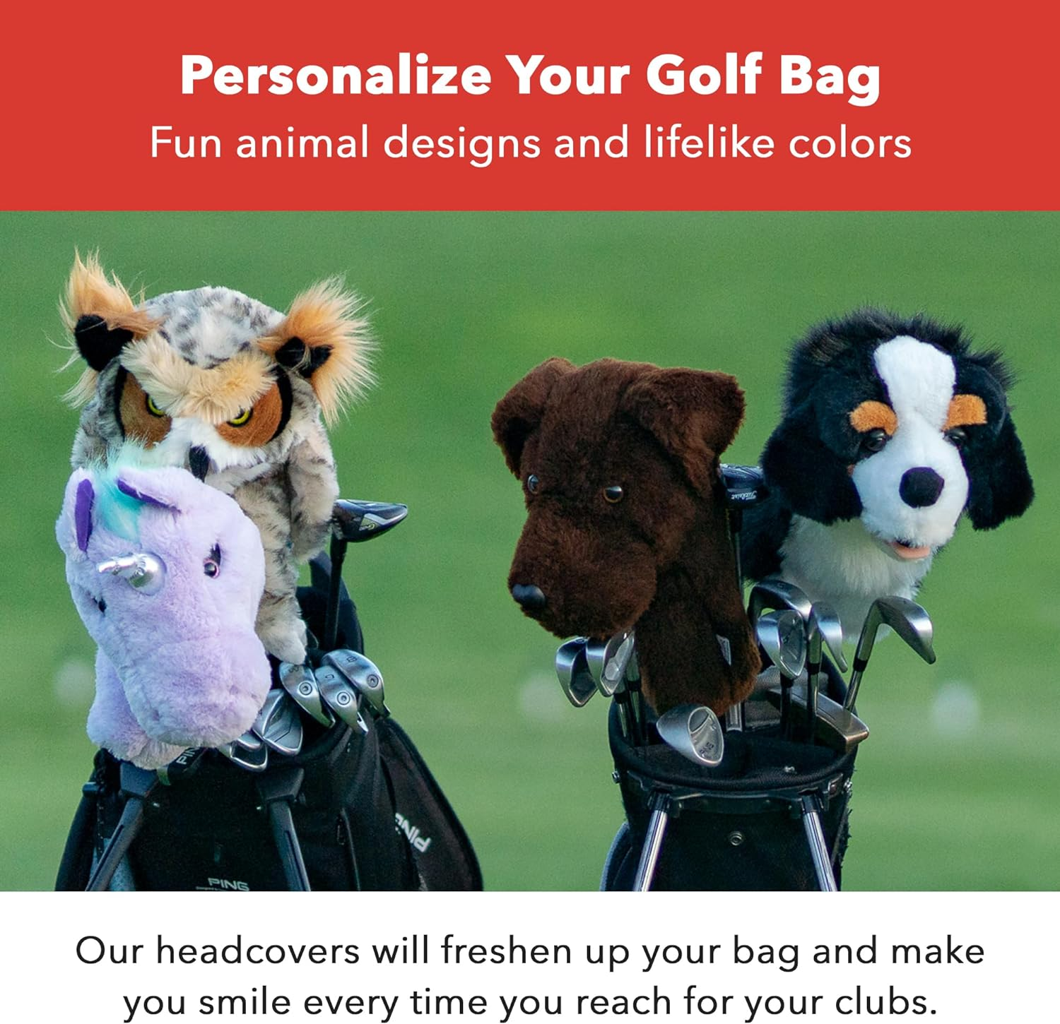 Daphne'S Lion Animal Golf Driver Headcover image number 2