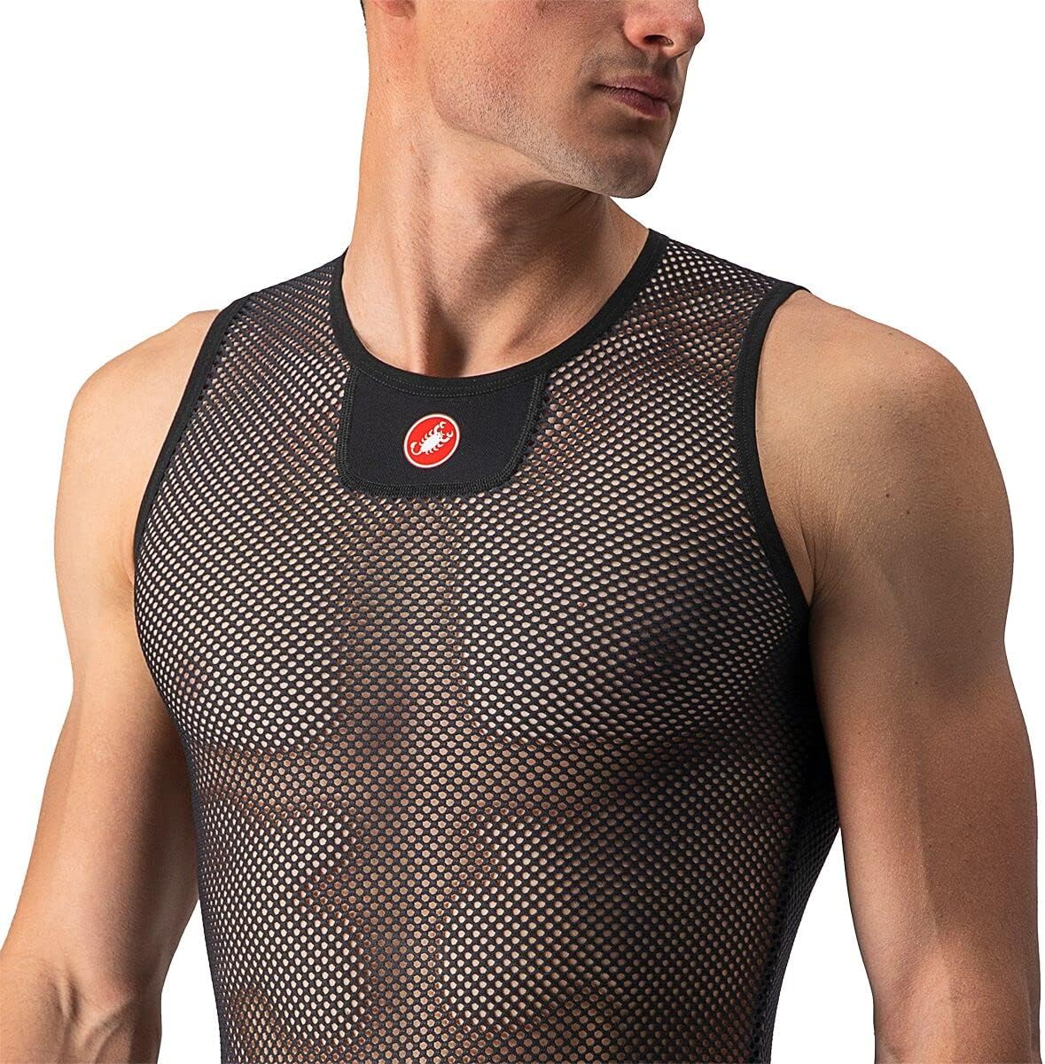 CASTELLI Men'S Core Mesh 3 Sleeveless Base Layer