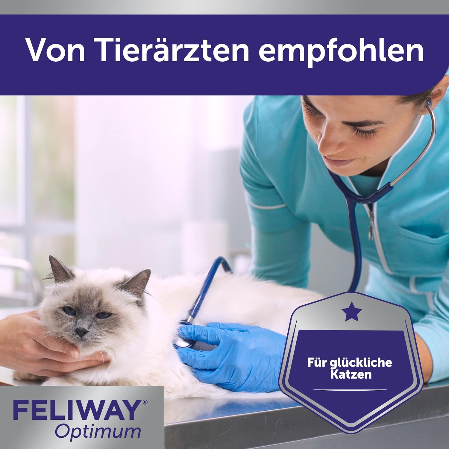 FELIWAY&reg; Optimum Value Pack | 3 Months Balance & Relaxation for Cats | 3 X 48 Ml Refill Bottles image number 3