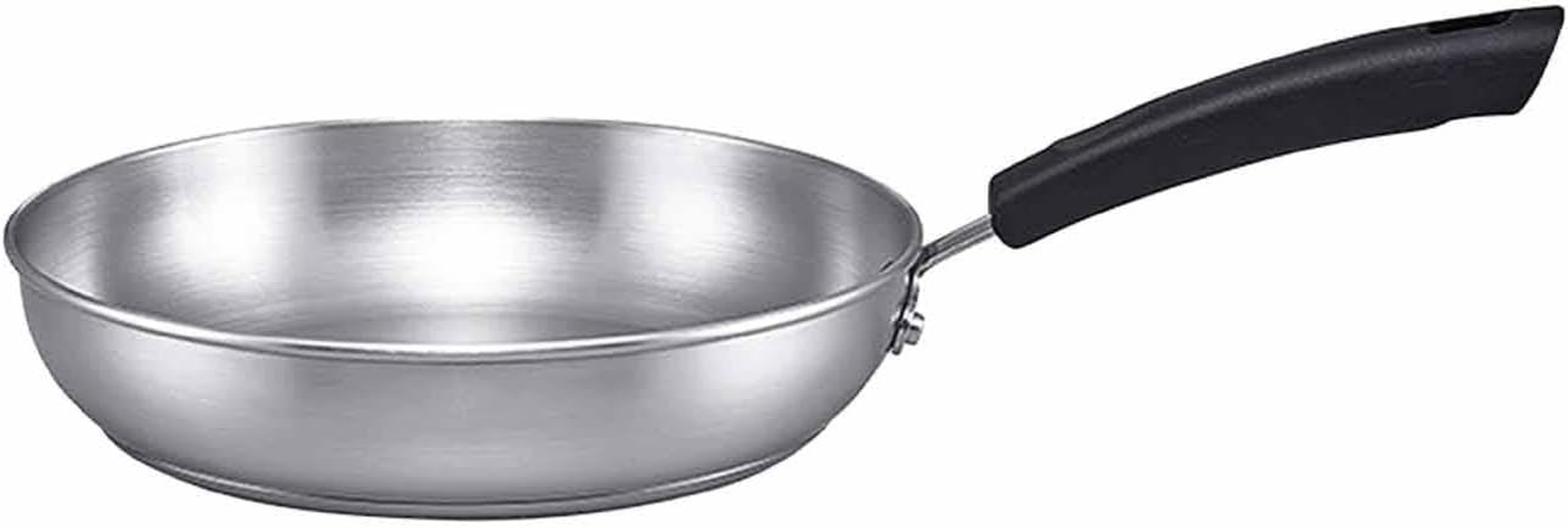 Meyer Centennial Stainless Steel Frypan 24Cm, Induction Compatible, Tri-Ply Base, Scratch Resistant, Dishwasher & Oven Safe to 180&deg;C, Silver, Non-Toxic Frying Pan