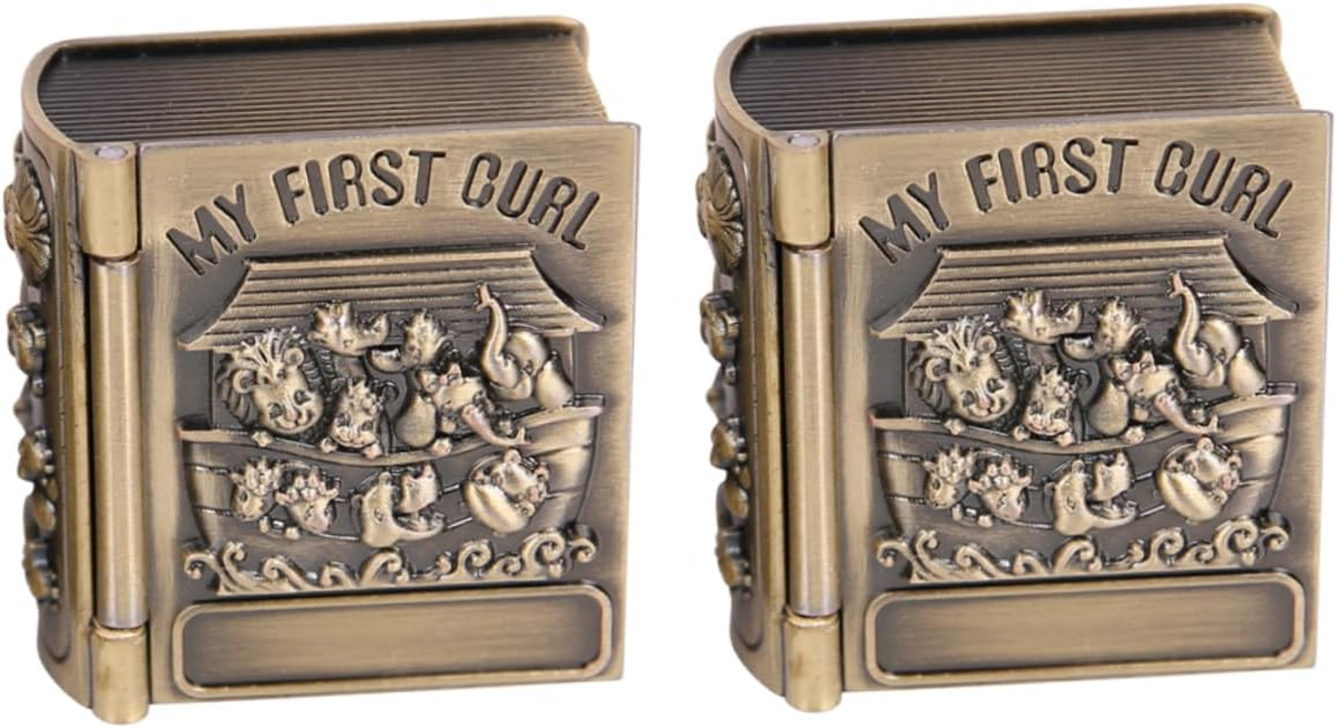 1 Pair Keepsake Organizer Box for Teeth Hair Storage Chic Memory Holder for Boys Elegant Keepsake Organizer Stylish Jewelry Box for Memories image number 1