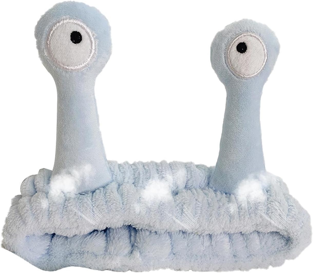 Snail Eye Headband - Ultra Absorbent Skincare Head Bands, Face Wash Headbands | Flannel Cephalopod View Headband, Makeup Shower Facial Skincare Headband Spa Hair Bands for Women Girls