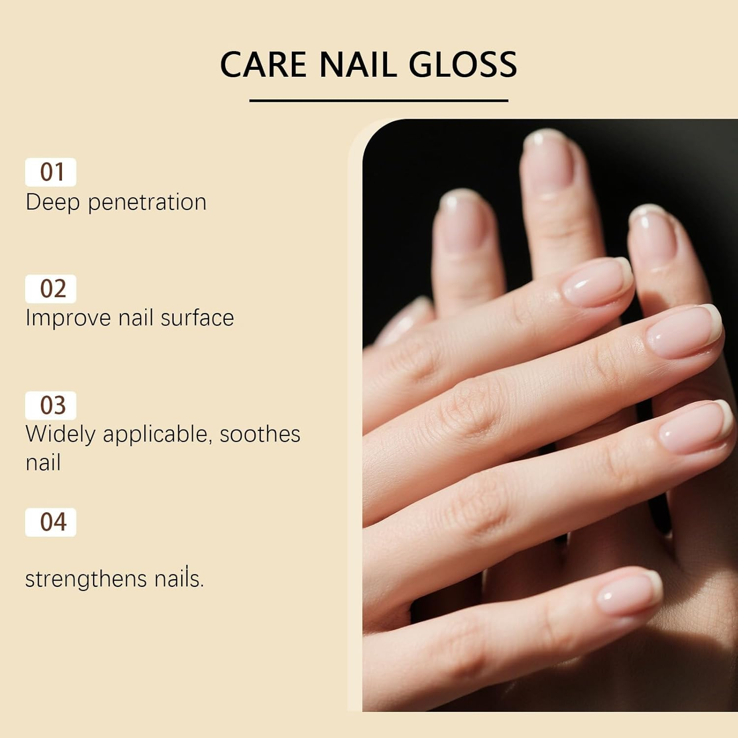 Keratin 3 Day Nail Care,Strengthener,Hardener,Moisturized for Weak/Damaged Nails,Cuticle Care for Toenail/Fingernail Strengthening (15Ml),Fast-Absorbing,Lightweight and Gentle (1PCS) - 1Pcs image number 3