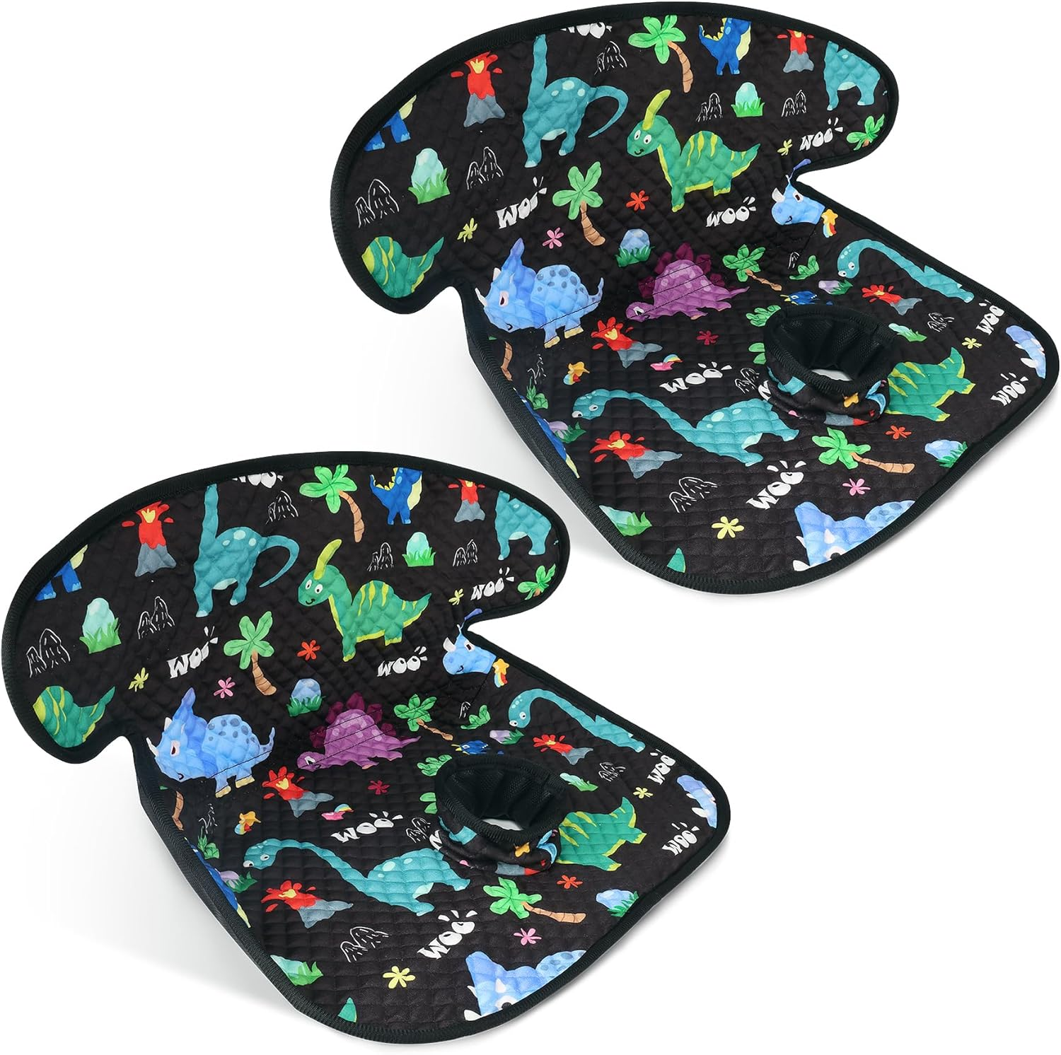 COOLBEBE Car Seat Protector for Potty Training, 2 Pack Dry Waterproof Car Seat Liner Toilet Training for Baby Infant Toddler, Piddle Pads Cover Car Seat Pad for Strollers & Carseat (Pink,2Pc)