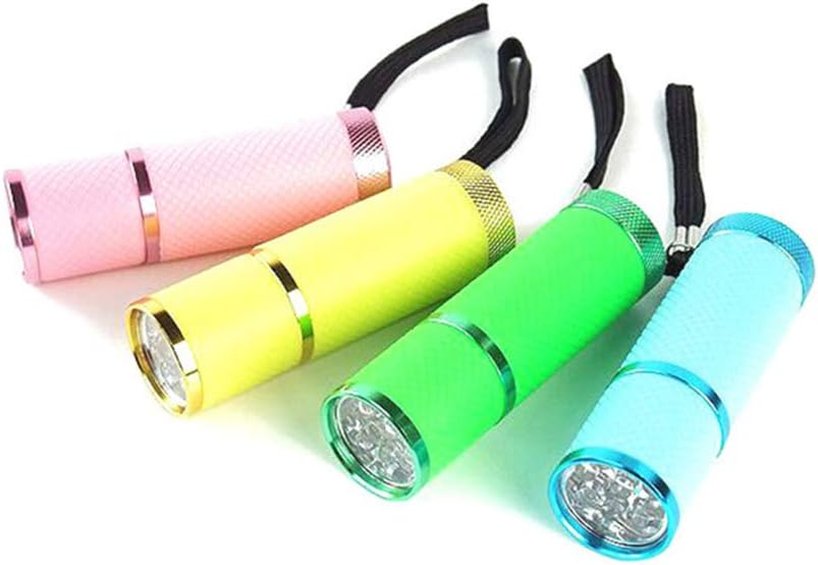 Pedkit Mini Flash Light for LED UV Gel Curing Lamp Light Handheld Nail Dryer Nail Flashlight 9 Leds 395Nm UV Flashlights Detector for Facial image number 5