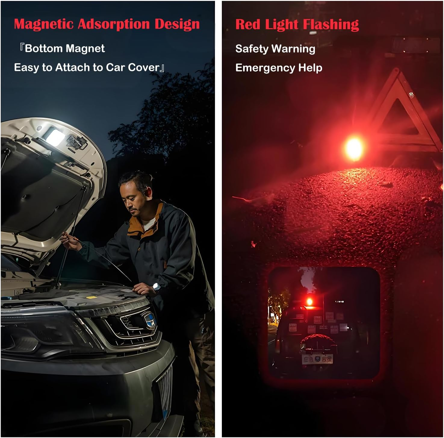 LED Camping Lantern Rechargeable 1000LM, 4000Mah Portable Camp Light with 4 Light Modes, IP64 Waterproof, Magnetic/Hook for Tent, Hiking, Emergency, Home, Car & Power Outages image number 5