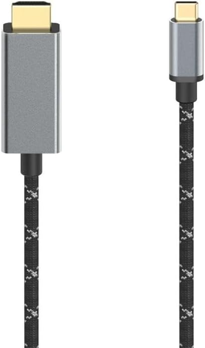 Hama Video Cable, USB-C Plug - HDMI Plug, Ultra-Hd 8K 60Hz, Aluminium, 1.5 M image number 3