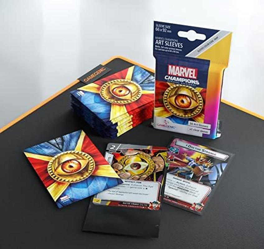 Gamegenic Asmodee North America Doctor Strange Marvel Champions Art Sleeves image number 5