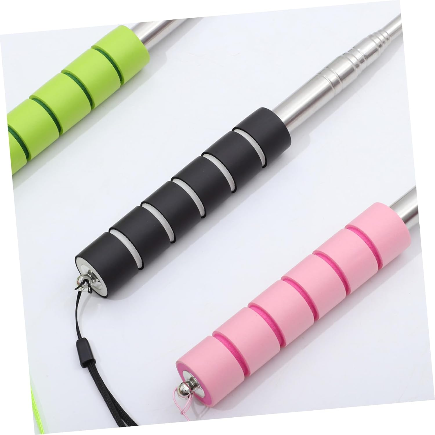 FOYTOKI Car Window Cleaner Tool Squeegee 3Pcs Set Telescopic Mini Windshield Wiper for Rearview Mirror Automotive Exterior Care Portable Cleaning Brushes image number 3