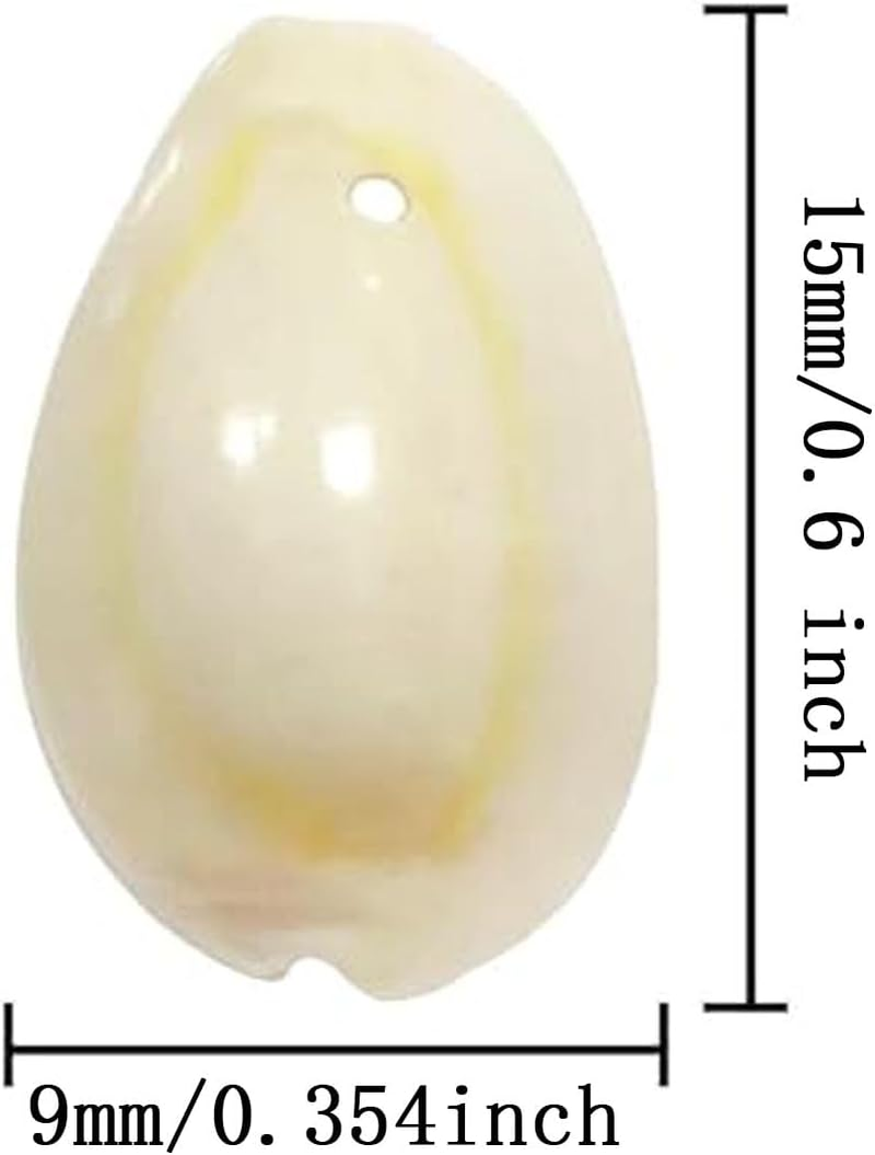 Shengsenfu 150 White Natural Cowrie Spiral Sea Shells for Jewelry Making, Craft Beads, Nautical Decor image number 6