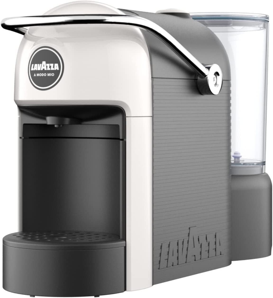 Lavazza, a Modo Mio Jolie, Coffee Capsule Machine, Compatible with a Modo Mio Coffee Pods, Quiet, with Removable Cup Rest, Automatic Shut-Off, Washable Components, 1250 W, 220&ndash;240 V, 50&ndash;60 Hz, White image number 1