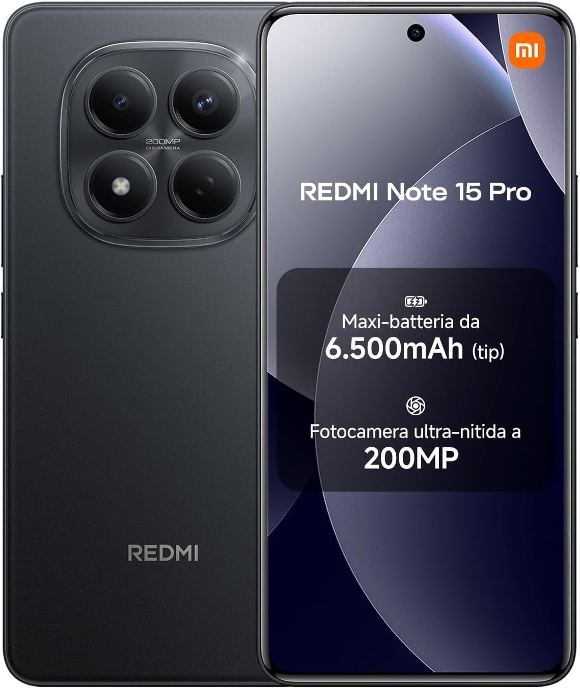 Xiaomi Redmi Note 15 Pro 5G, Smartphone 8+512GB, Powerful 6580Mah Battery, IP66/IP68, New 200MP Camera, 6.83-Inch 1.5K AMOLED Display, Glacier Blue, 2 Years Warranty, Charger Not Included image number 6
