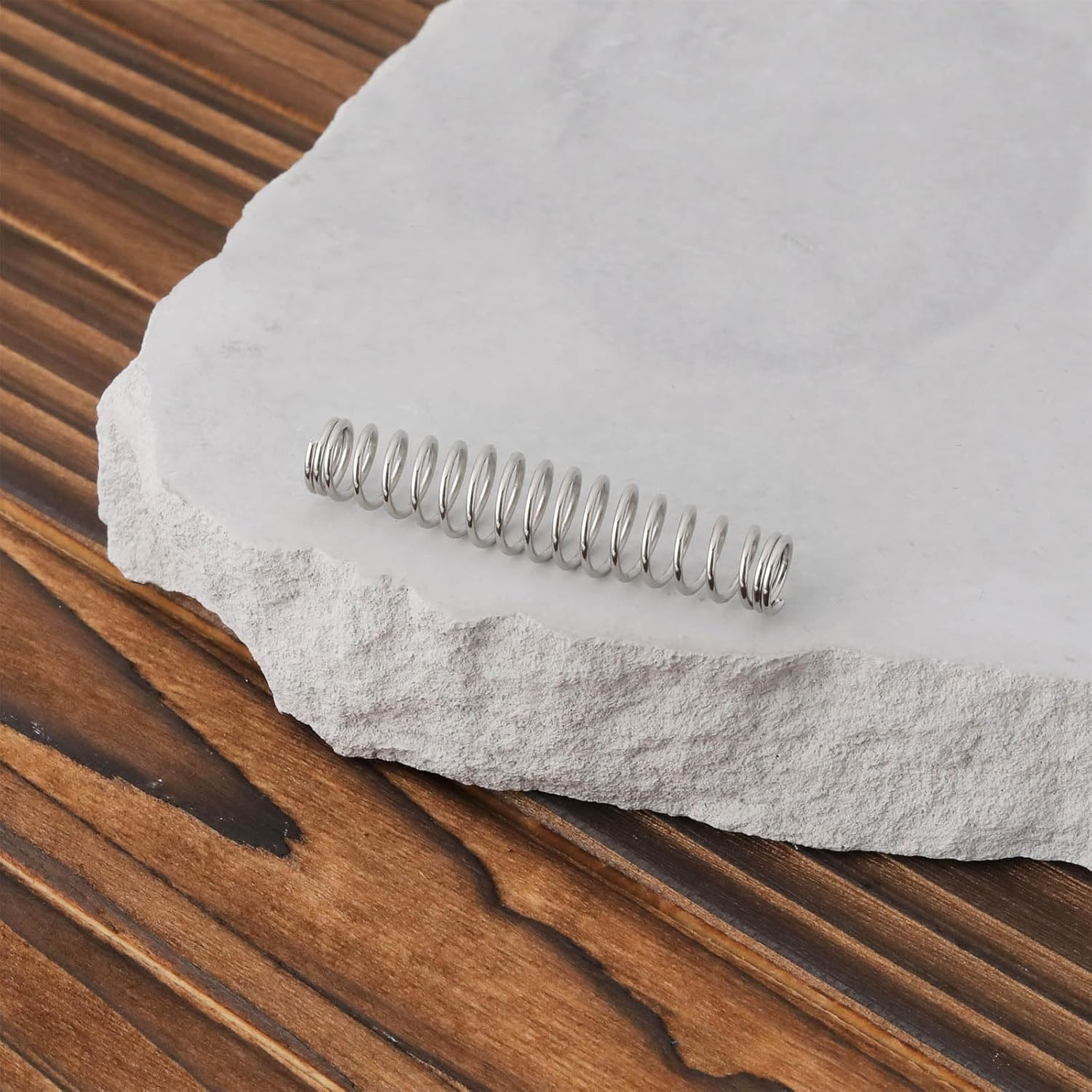 10Pcs Pruning Shears Spring Stainless Steel Replacement Part Precision Pruning Shears Springs Gardening Scissors Springs Pruning Tool Parts for Garden Clippers Trimmers 5X1Cm image number 2