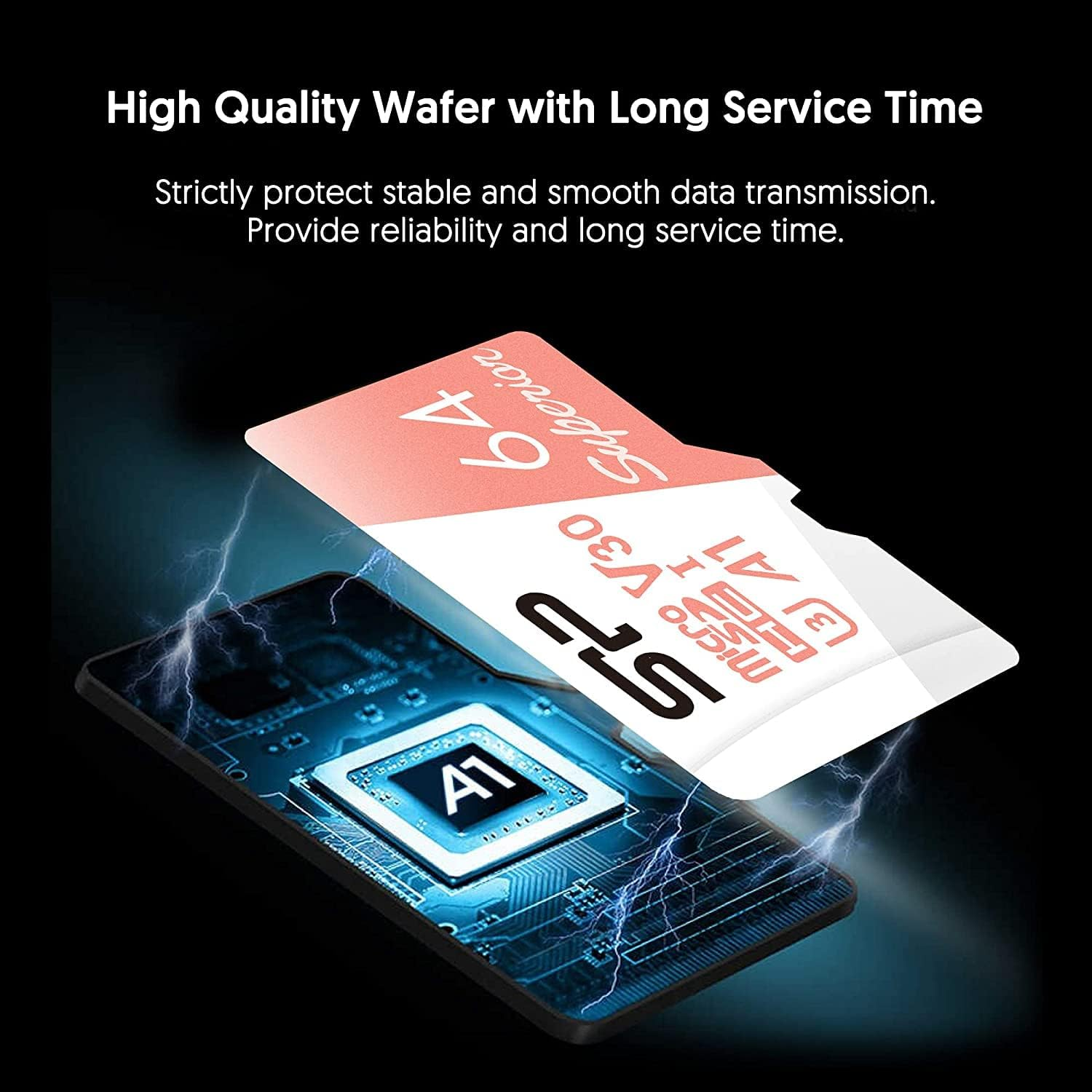 Silicon Power 128GB Microsdxc UHS-I Micro SD Card with Adapter, up to 100Mb/S Read & 80Mb/S Write, C10 U3 V30 A1 4K UHD Video, High Speed Microsd Memory Card, Superior A1 Series image number 5