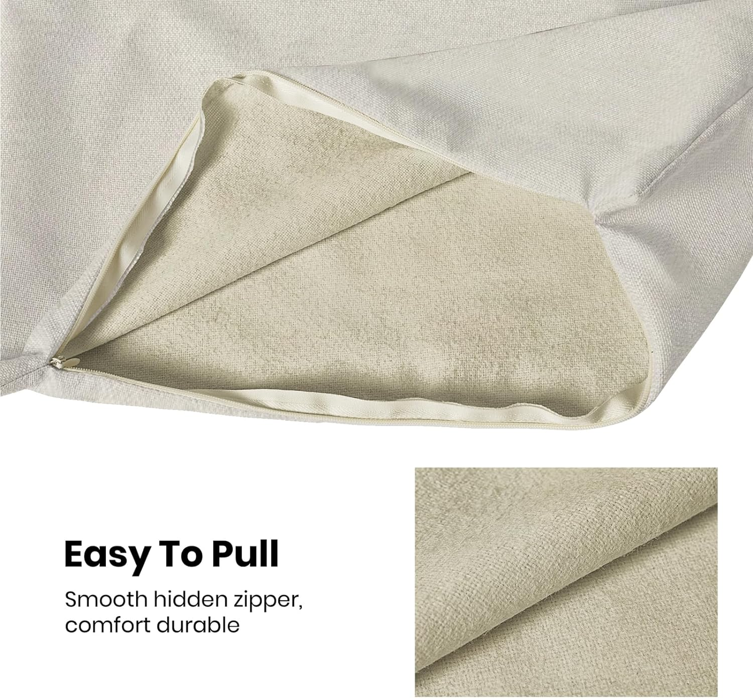 Boho Floral Pillow Covers 18X18 Set of 2, William Morris Flower Pattern Design Decorative Throw Pillows Bohemian Vintage Farmhouse Cushion Pillow Covers for Sofa Couch Bed Outdoor Decor image number 1