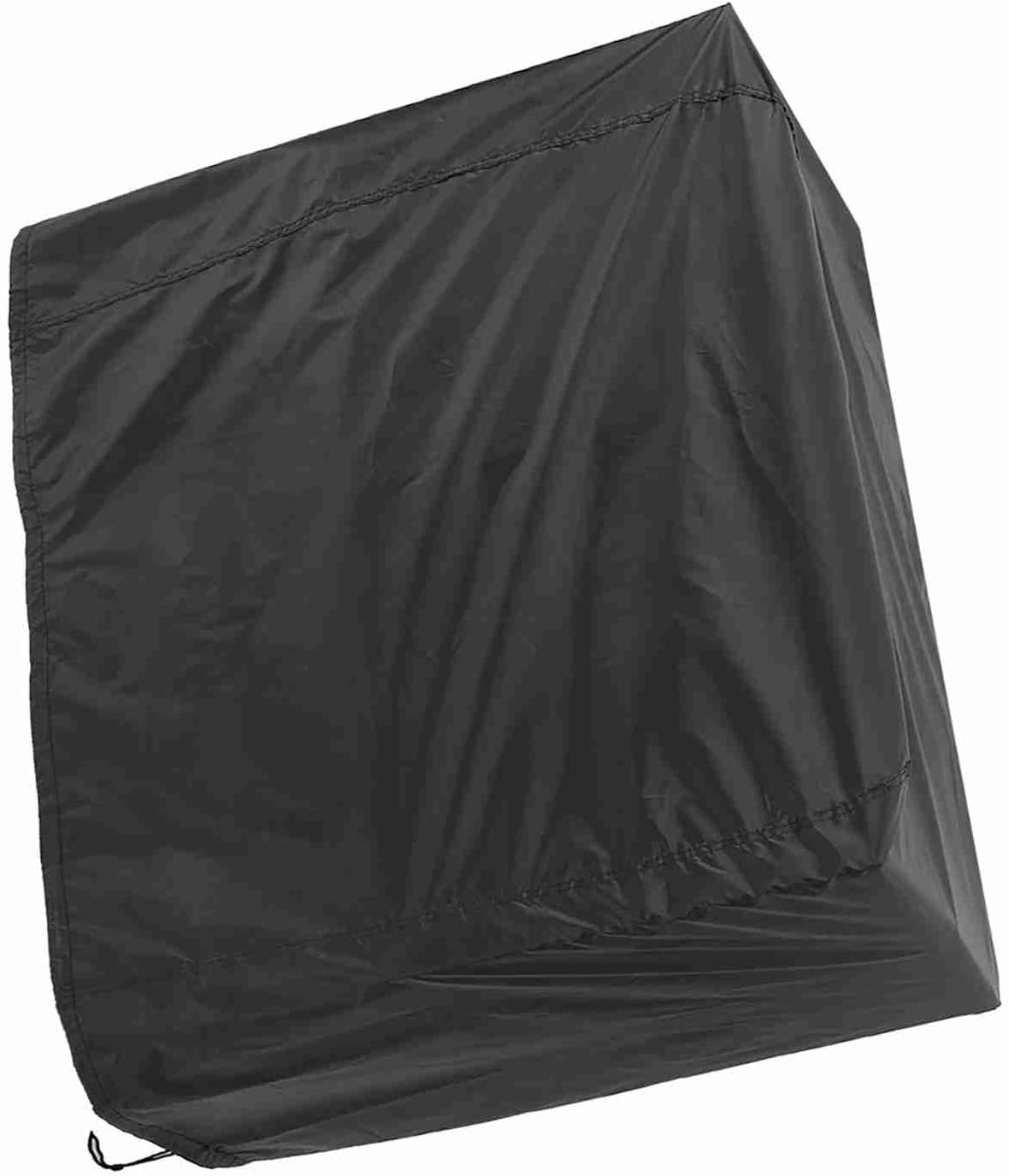 TUWEI Waterproof Barbecue Cover, Black, for BBQ Burner, Outdoor (100X66X100Cm) image number 3