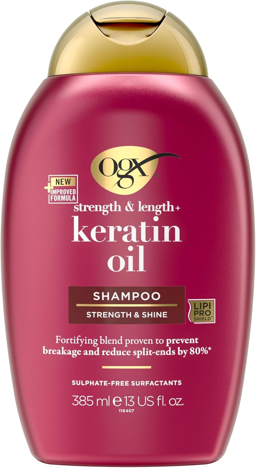 Ogx Anti-Breakage Keratin Oil Shampoo, 385 Ml