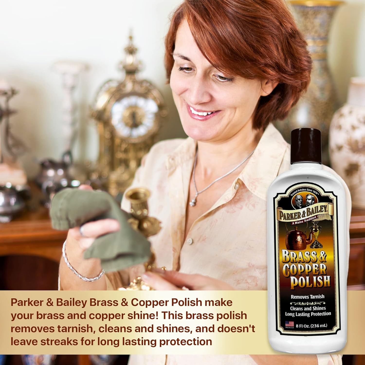 Parker & Bailey Brass and Copper Polish, 1, Piece image number 1