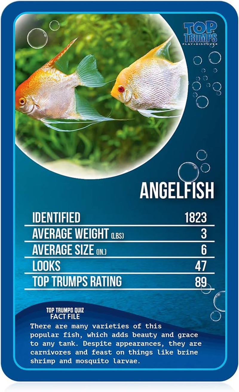 Top Trumps - Freshwater Fish - Educational Card Game image number 3