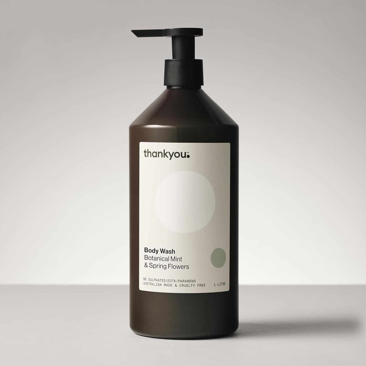 Thankyou Body Wash Botanical Mint & Spring Flowers 1 Litre image number 1