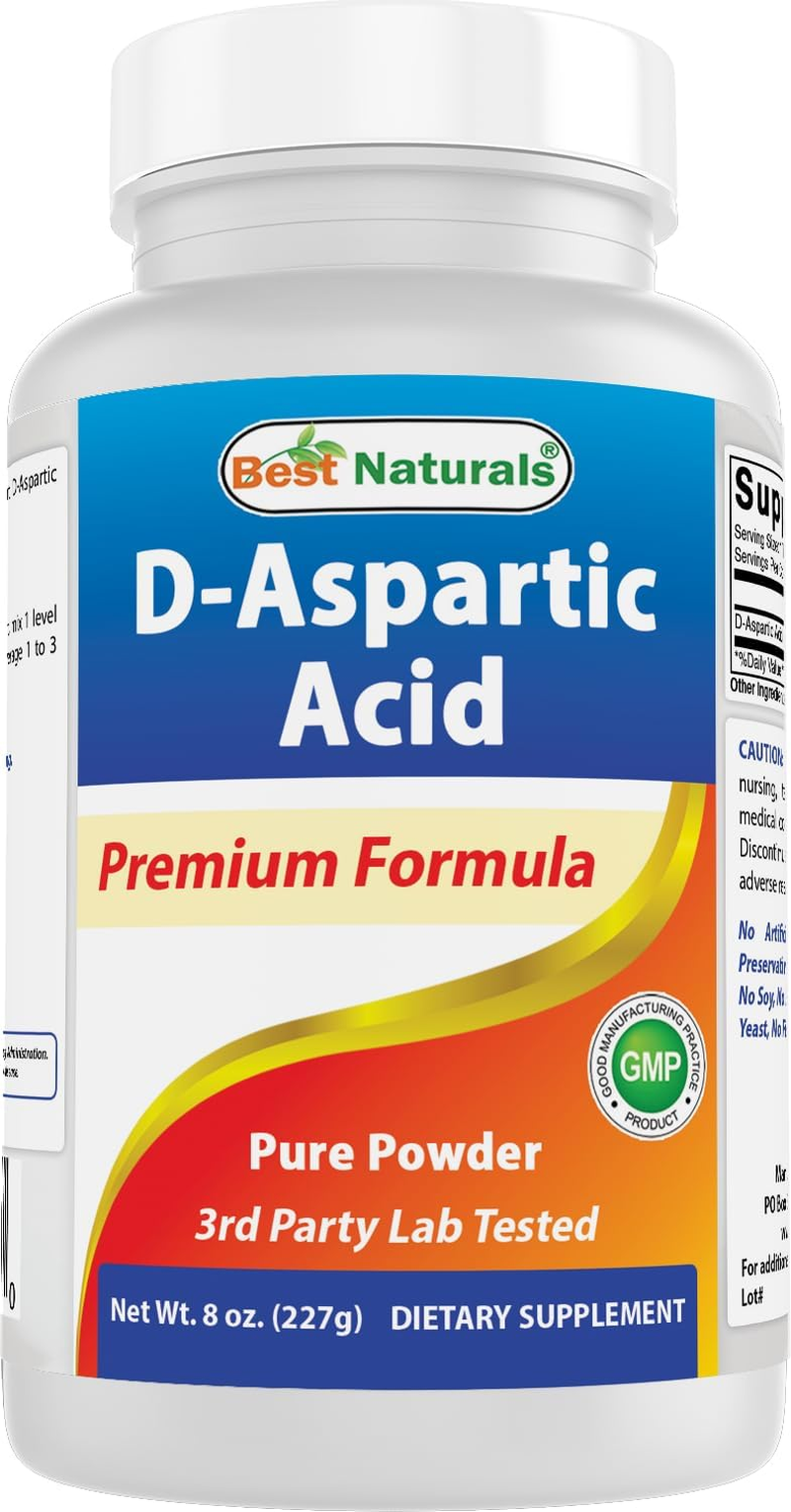 Best Naturals D-Aspartic Acid 8 OZ image number 5